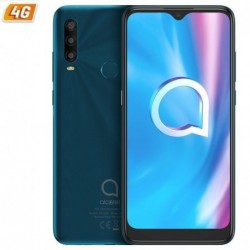 Smartphone móvil  ALCATEL 1SE 2020 AGATE GREEN   6.22'  OC   3GB RAM   32GB   CAM (13+5+2)/5MPX   ANDROID 10   4G   DUAL SIM