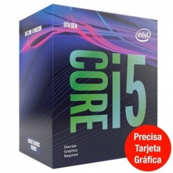 PROCESADOR INTEL CORE I5 9400F   2.90GHZ   6 NÚCLEOS   SOCKET LGA1151 9TH GEN   9MB CACHE