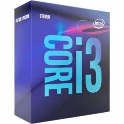 PROCESADOR INTEL CORE I3 9100   3.6GHZ   4 NÚCLEOS   SOCKET LGA1151 9TH GEN   6MB CACHÉ   HD GRAPHICS 630
