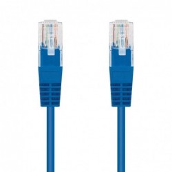 LATIGUILLO DE RED NANOCABLE 10.20.0100 BL   RJ45   UTP   CAT5E   0.5M   AZUL