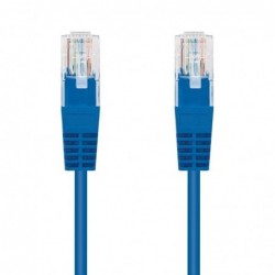 LATIGUILLO DE RED NANOCABLE 10.20.0100 BL   RJ45   UTP   CAT5E   0.5M   AZUL