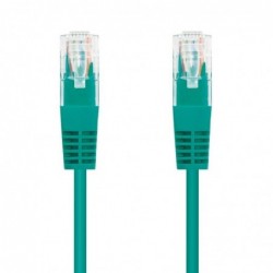 Comprar LATIGUILLO DE RED NANOCABLE 10.20.0100 GR   RJ45   UTP   CAT5E   0.5M   VERDE