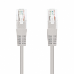 LATIGUILLO DE RED NANOCABLE 10.20.0103   RJ45   UTP   CAT5   3M   GRIS