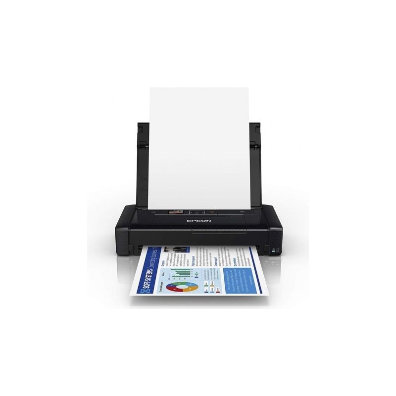 Comprar Impresora portatil epson workforcew wf-110 wifi negra