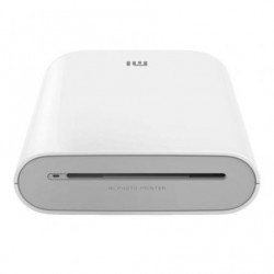 Impresora portatil fotografica xiaomi mi portable photo printer bluetooth blanca