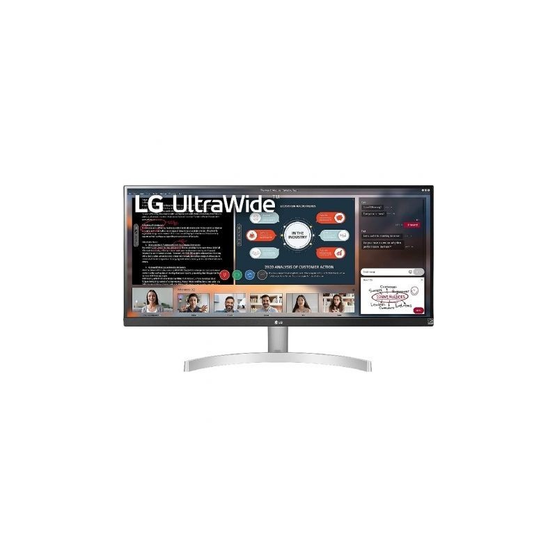 Comprar Monitor ultrapanoramico profesional lg 29wn600-w 29' full hd multimedia prata 2 x HDMI