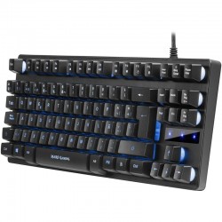 Teclado portugués Gaming SemiMecánico Mars Gaming MKTKLPT barato