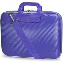 Mala e-vitta bag carbon pra portatiles até 13.3' rigido roxo