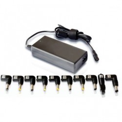 Carregador de portatil leotec lencshome08 120w automatico 10 conectores voltaje 12-20v