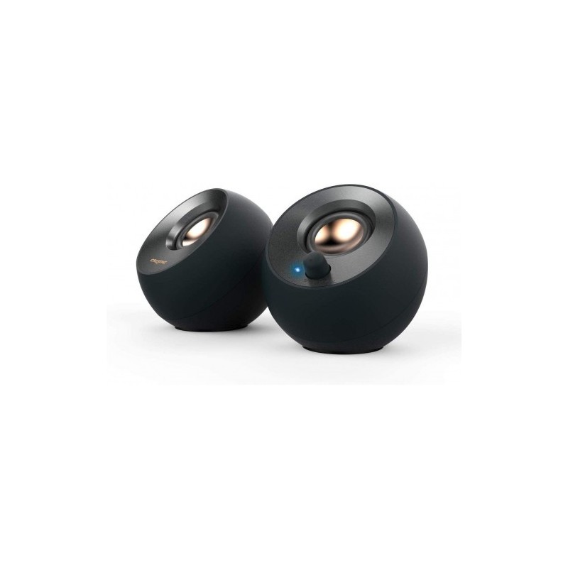 Comprar CREATIVE PEBBLE 2.0 V.2 SPEAKER USB (BLACK) PC/ MAC USB-C