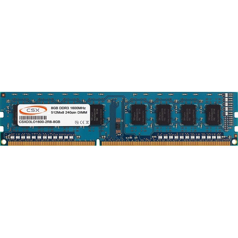 Comprar MEMORIA 8GB DDR3-1600MHz PC3-12800