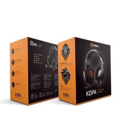 Krom Kopa Auriculares Diadema Negro