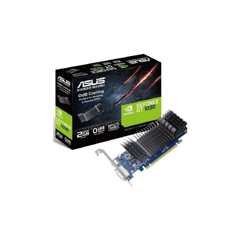 Comprar ASUS GEFORCE GT 1030 SL 2GB BRK GPU 1506MHZ OPENGL 4,5 2GB GDDR5 PCI EXPRESS 3.0 DVID HDMI HDCP