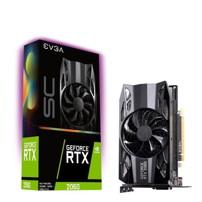 Comprar Placa gráfica EVGA GeForce RTX 2060 SC Gaming 6GB GDDR6 06G-P4-2060-KR