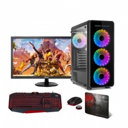 PC Gaming NOVO | I7 10700F 2.9 Ghz | 16 GB |  480 SSD |1 TB HDD | GTX 1050 TI 4 Gb |WIFI 5G | Monitor 24"