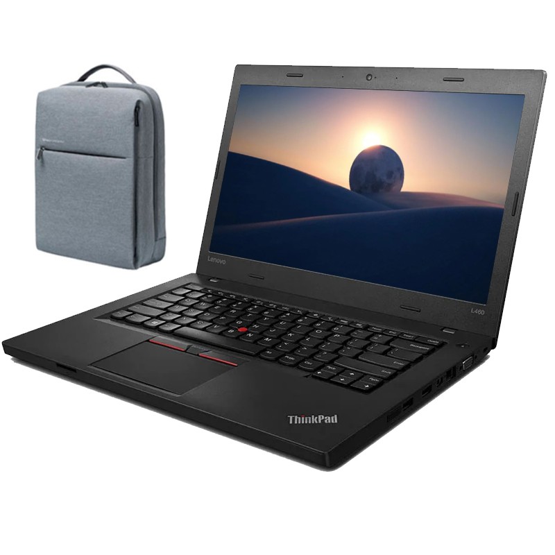 Comprar Lenovo ThinkPad L460 Core i5 6300U 2.4 GHz | 8GB | 256 SSD | WIN 10 PRO | MOCHILA XIAOMI