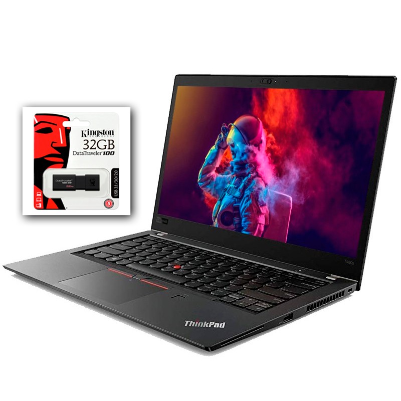 Comprar Lenovo ThinkPad T480S Core i5 8350U 1.7 GHz | 8GB | 256 NVME | PENDRIVE 32GB