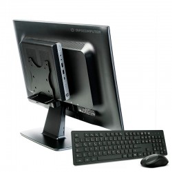 HP EliteDesk 800 G3 Mini PC Core i5 6500T 2.5 GHz | ECRÃ 24" | 8GB | 240 SSD| TECLADO E RATO USB