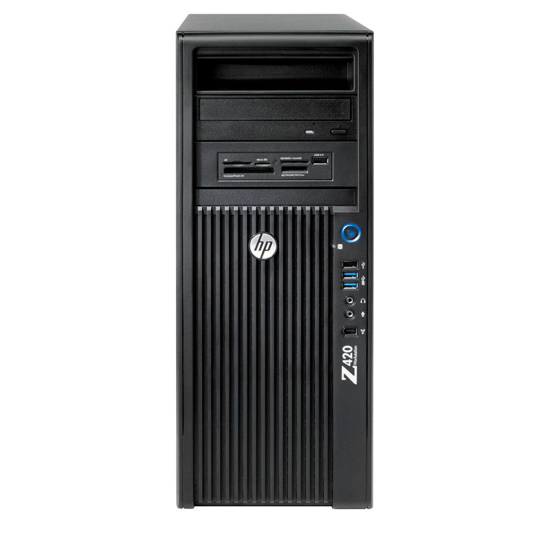 Comprar HP WorkStation Z420 MT Xeon E5-2640 2.5 GHz | 64GB | 256 SSD + 1TB HDD | K2200 4GB | WIN 7 PRO