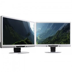 Pack 2 x Monitor PHILIPS 221B3L | 22" | Full HD | 5ms | 1920 x 1080 | Lâmpada| Prata