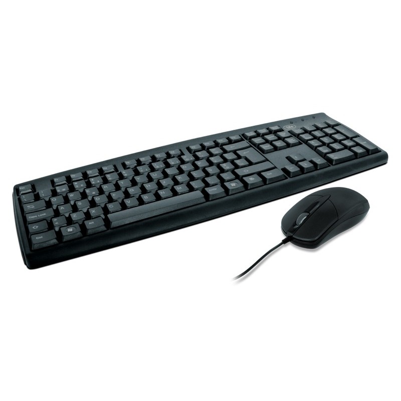 Comprar Conjunto Teclado PT + Rato PRETO USB