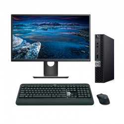 Dell Optiplex 7060 MiniPC Core i7 8700 3.2 GHz Com Ecrã de 23" | 16GB | 512 NVME | WIN 11 PRO
