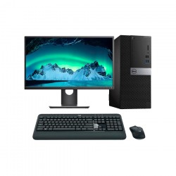 DELL Optiplex 7040 MT i5 6500 3.2 GHz ECRÃ DE 24" | 16GB | 256 NVME | TECLADO E RATO SEM FIO