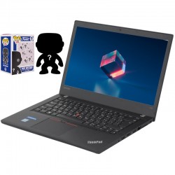 Lenovo ThinkPad T470 Core i5 6300U 2.4 GHz | 8GB | 256 SSD | WEBCAM | WIN 10 PRO | FUNKO