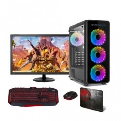 Computador PcElite BRAVO Display24 | AMD Ryzen 5 5600G | 16 GB DDR4 | 1 TB NVME | WIFI 5G | GTX 1650 4 GB | LCD 24 | HDMI | DP