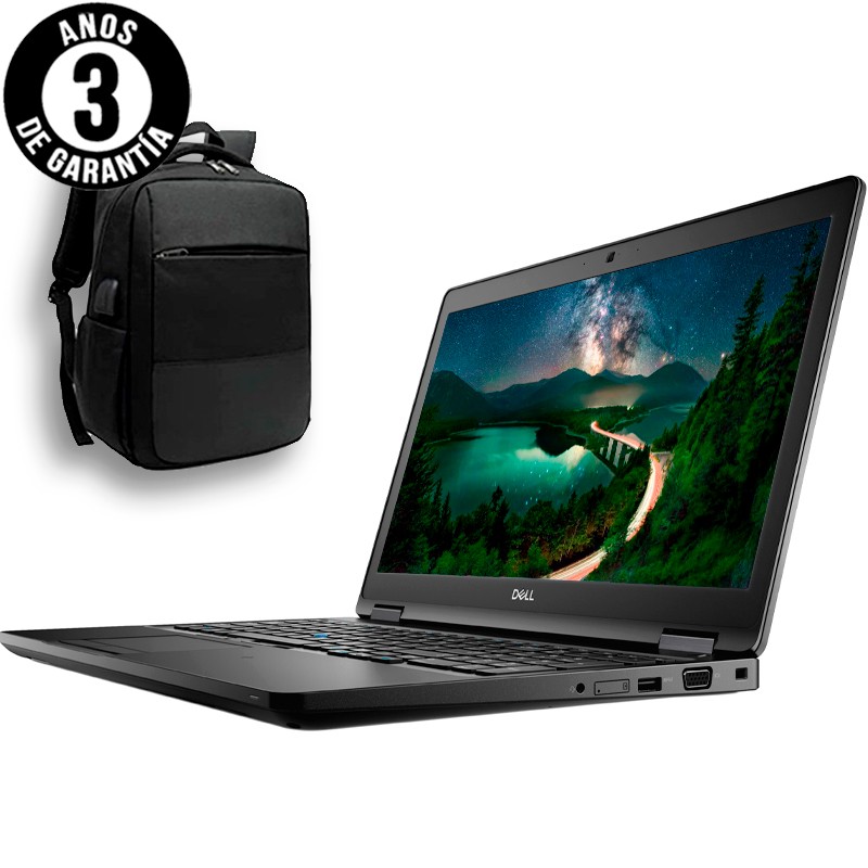 Comprar Dell Latitude 5590 Core i5 7300U 2.6 GHz | 16GB | 256 NVME | WEBCAM | WIN 10 PRO | MOCHILA
