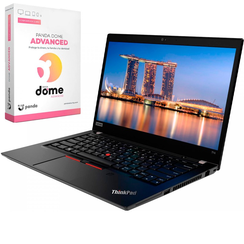 Comprar Lenovo ThinkPad T14 G1 Core i5 10310U 1.7 GHz | 8GB | 1TB NVMe | WEBCAM | WIN 11 PRO | ANTIVÍRUS PANDA