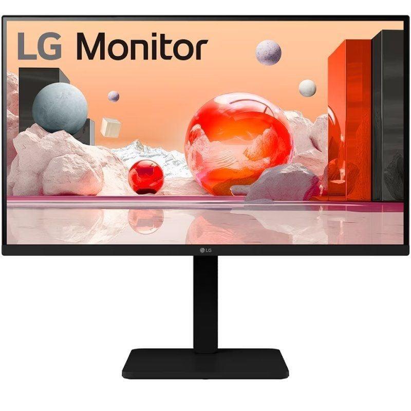 Monitor Profesional LG 24BA560-B 24'/ Full HD/ Multimedia/ Regulable en altura/ Negro Monitor Profesional LG 24BA560-B 24'/ Full HD/ Multimedia/ Regulable en altura/ Negro