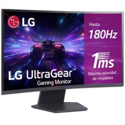 MONITOR GAMING CURVO LG ULTRAGEAR 27GS60QC-B | 27' | QHD | PRETO