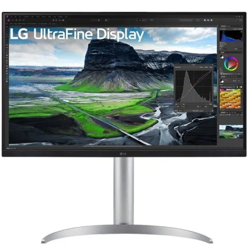Monitor Profesional LG 27UQ850-W 27'/ 4K/ Multimedia/ Regulable en altura/ Plata Monitor Profesional LG 27UQ850-W 27'/ 4K/ Multimedia/ Regulable en altura/ Plata