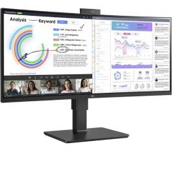 MONITOR PROFISSIONAL ULTRAPANORÁMICO CURVO LG 34BQ77QC-B | 34' | WQHD | PRETO barato