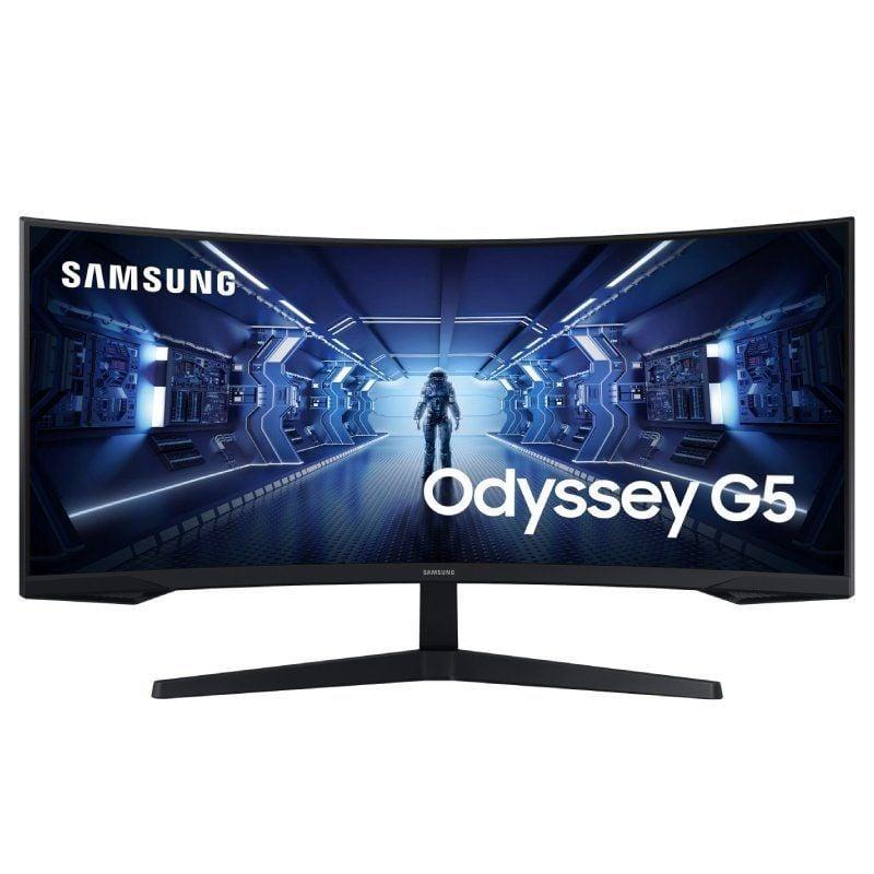 Comprar Monitor Gaming Ultrapanorámico Curvado Samsung Odyssey G5 LC34G55TWWP 34' | UWQHD | 1ms | 165Hz