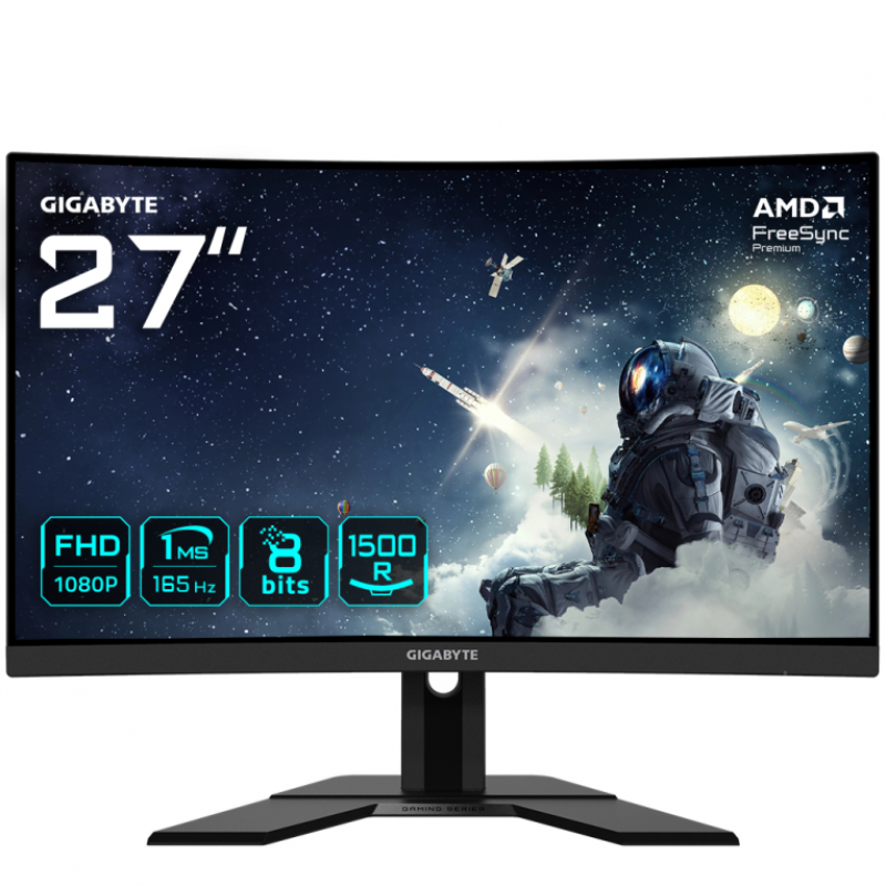Comprar MONITOR GAMING GIGABYTE G27FC A-EK | 27 POLEGADAS | FHD IPS | PRETO