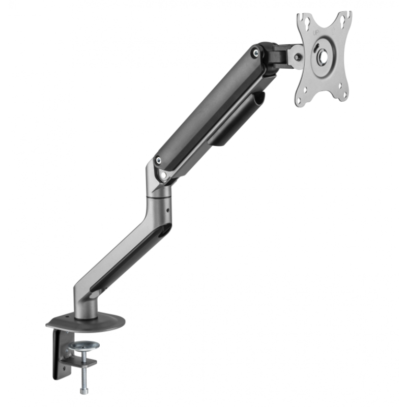 BRAZO AJUSTABLE GEMBIRD PARA MONITOR EN ESCRITORIO GRIS ESPACIAL BRAZO AJUSTABLE GEMBIRD PARA MONITOR EN ESCRITORIO GRIS ESPACIAL