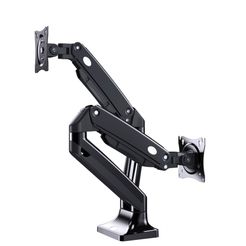 BRAZO DE MONITOR GEMBIRD PARA 2 PANTALLAS DE ESCRITORIO AJUSTABLE 17-32 PULG BRAZO DE MONITOR GEMBIRD PARA 2 PANTALLAS DE ESCRITORIO AJUSTABLE 17-32 PULG