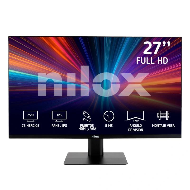 NILOX NXM27FHD11 Monitor 27 IPS 5ms VGA HDMI NILOX NXM27FHD11 Monitor 27 IPS 5ms VGA HDMI