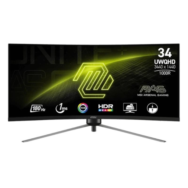 MSI MAG345CQR Monitor34"Gaming WQHD 180h DP HDMI C MSI MAG345CQR Monitor34"Gaming WQHD 180h DP HDMI C