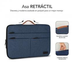 Capa Subblim Air Padding 360 Sleeve para Portáteis até 14" | Azul