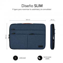 Capa Subblim Air Padding 360 Sleeve para Portáteis até 14" | Azul