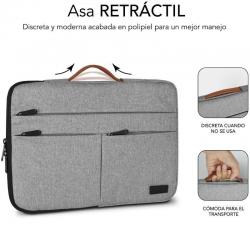 Capa Subblim Air Padding 360 Sleeve para Portáteis 15.6 " Cinza