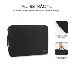 Capa Subblim Urban Laptop Sleeve para Portáteis 15.6" | Preto