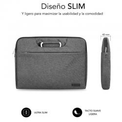 Mala Subblim Business para Portáteis 13.3-14 "/ Cinza barato