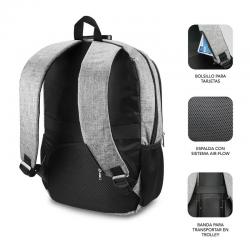 Mochila Subblim Urban Lock para portáteis 16' | Porto USB |Anti-roubo | Cinza barato