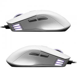 RATO EVGA X12 | GAMING | ÓPTICO | 16000 DPI | COM FIO | AMBIDESTRO | BRANCO