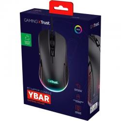 RATO GXT 922 YBAR | GAMING | ÓPTICO | 7200 DPI | COM FIO | DESTRO | PRETO