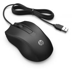 RATO HP 100 | BÁSICO | ÓPTICO | 1600 DPI | COM FIO | AMBIDESTRO | PRETO online